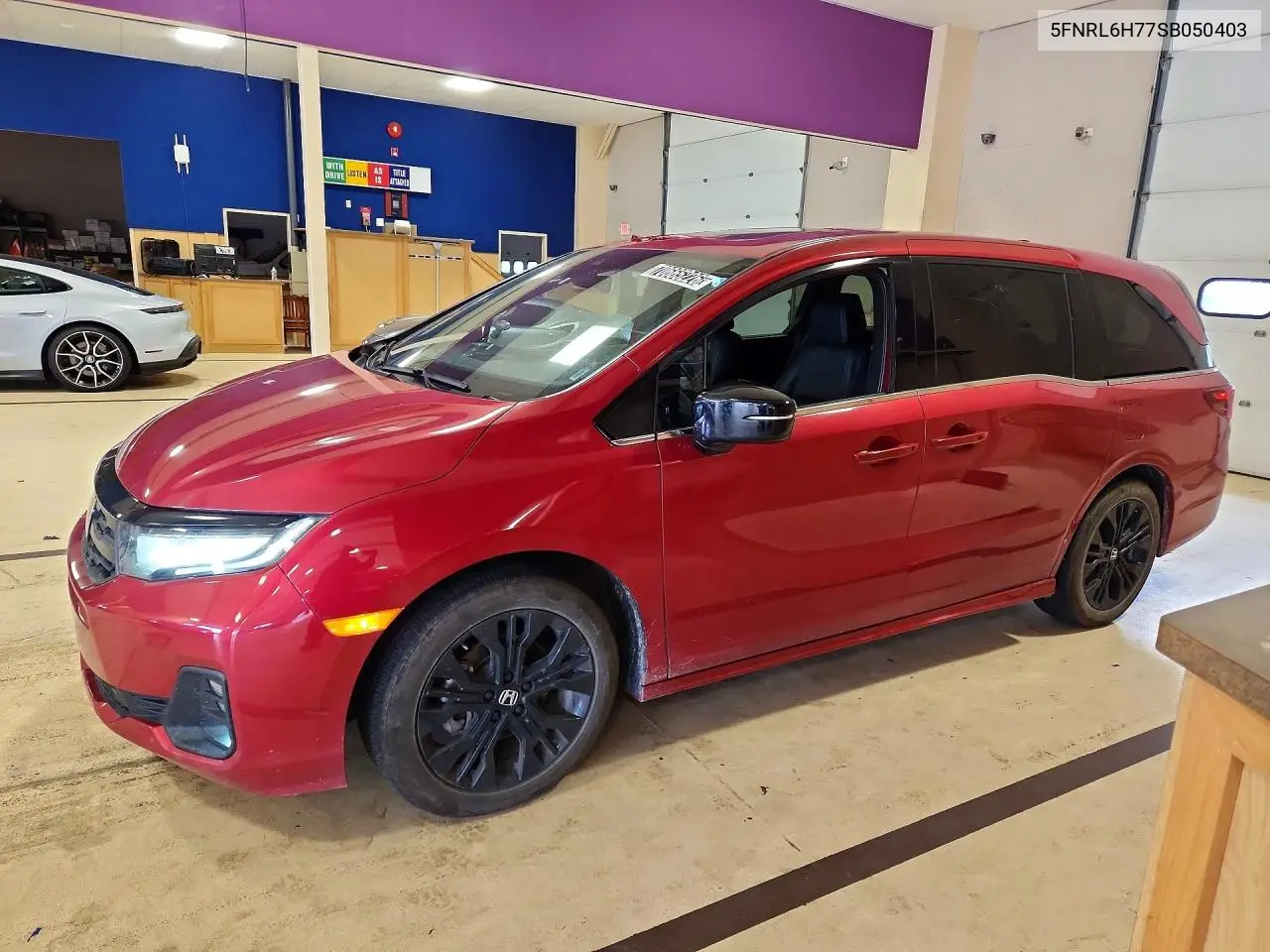 HONDA ODYSSEY 2025, VIN 5FNRL6H77SB050403