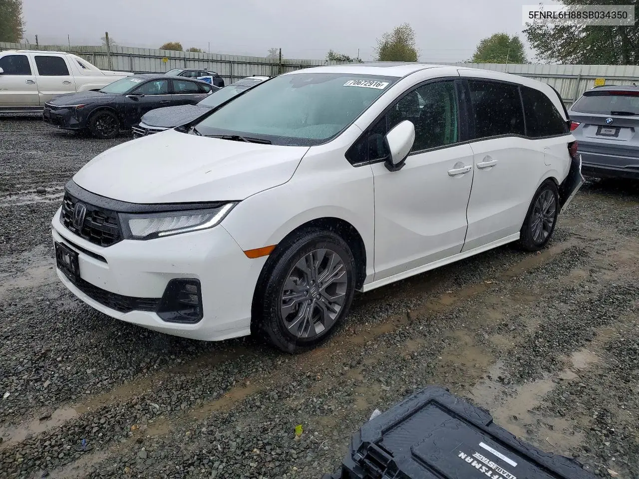 HONDA ODYSSEY 2025, VIN 5FNRL6H88SB034350