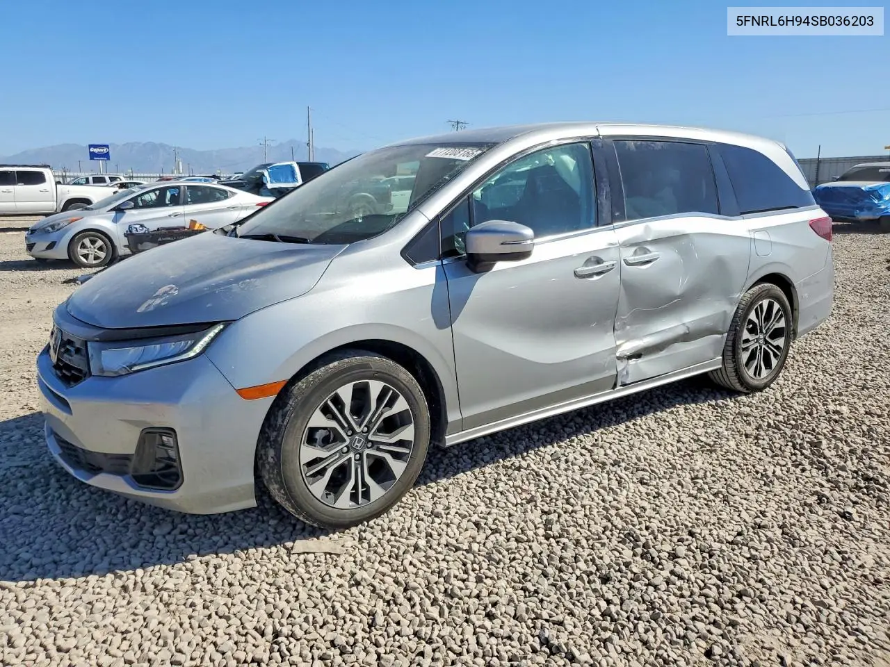 HONDA ODYSSEY 2025, VIN 5FNRL6H94SB036203