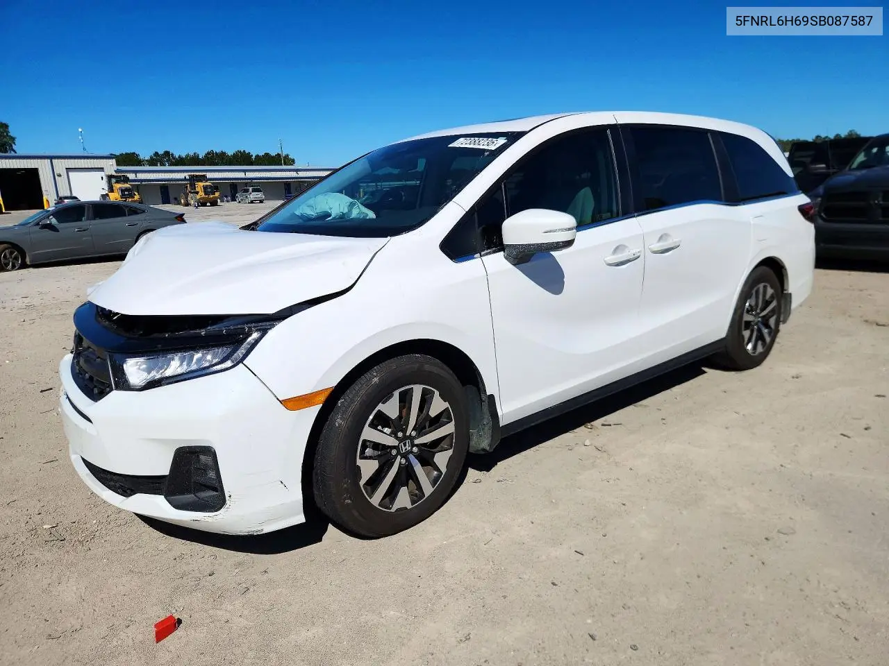 HONDA ODYSSEY 2025, VIN 5FNRL6H69SB087587