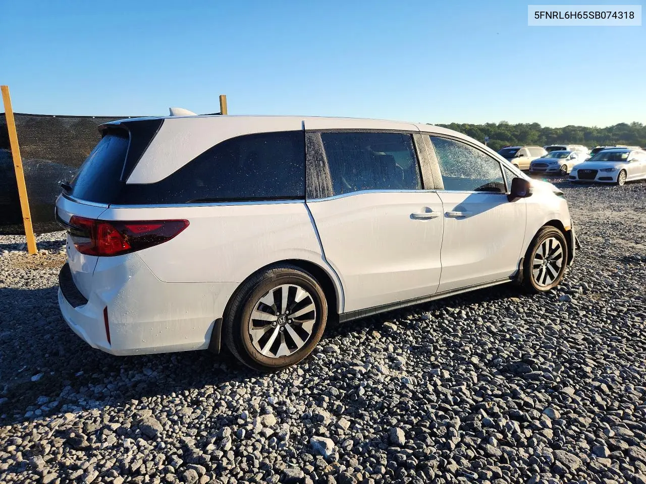 2025 HONDA ODYSSEY VIN 5FNRL6H65SB074318 — фото 3