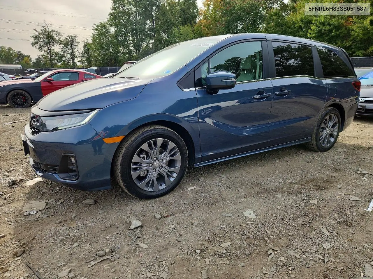 HONDA ODYSSEY 2025, VIN 5FNRL6H83SB051587