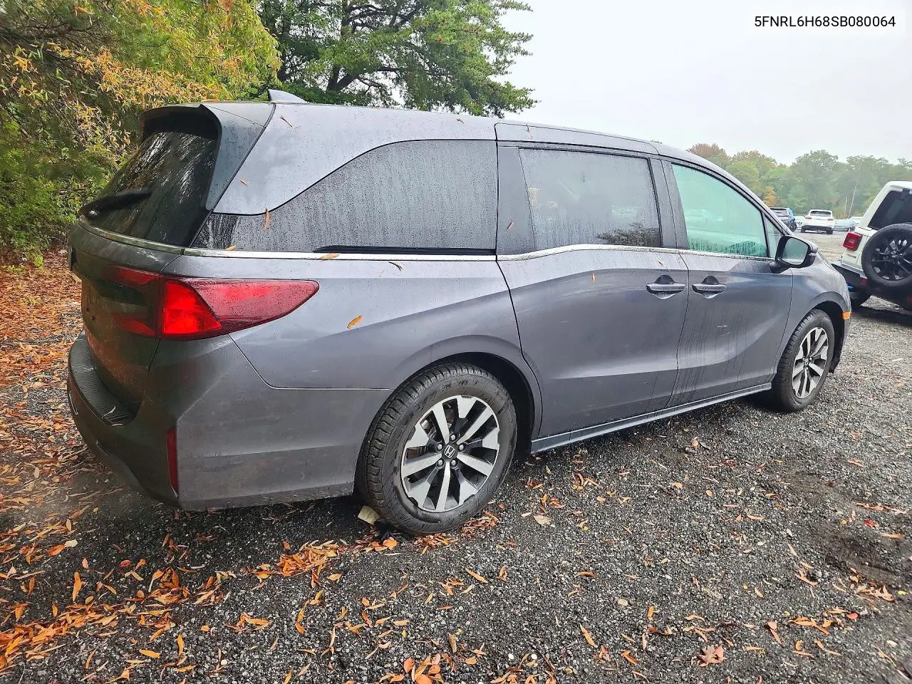 2025 HONDA ODYSSEY VIN 5FNRL6H68SB080064 — фото 3