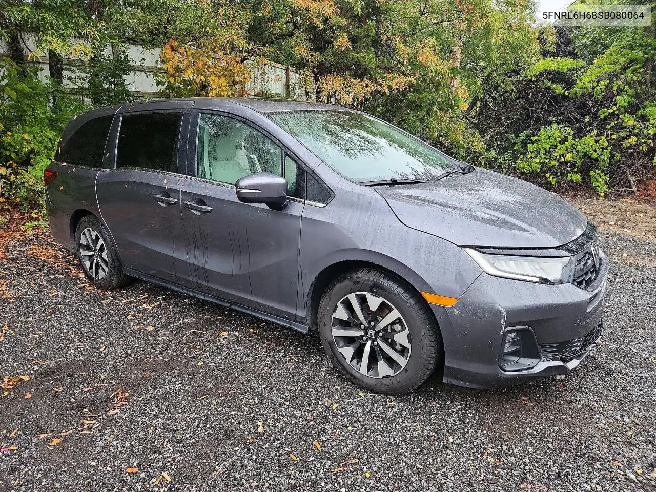 2025 HONDA ODYSSEY VIN 5FNRL6H68SB080064 — фото 4