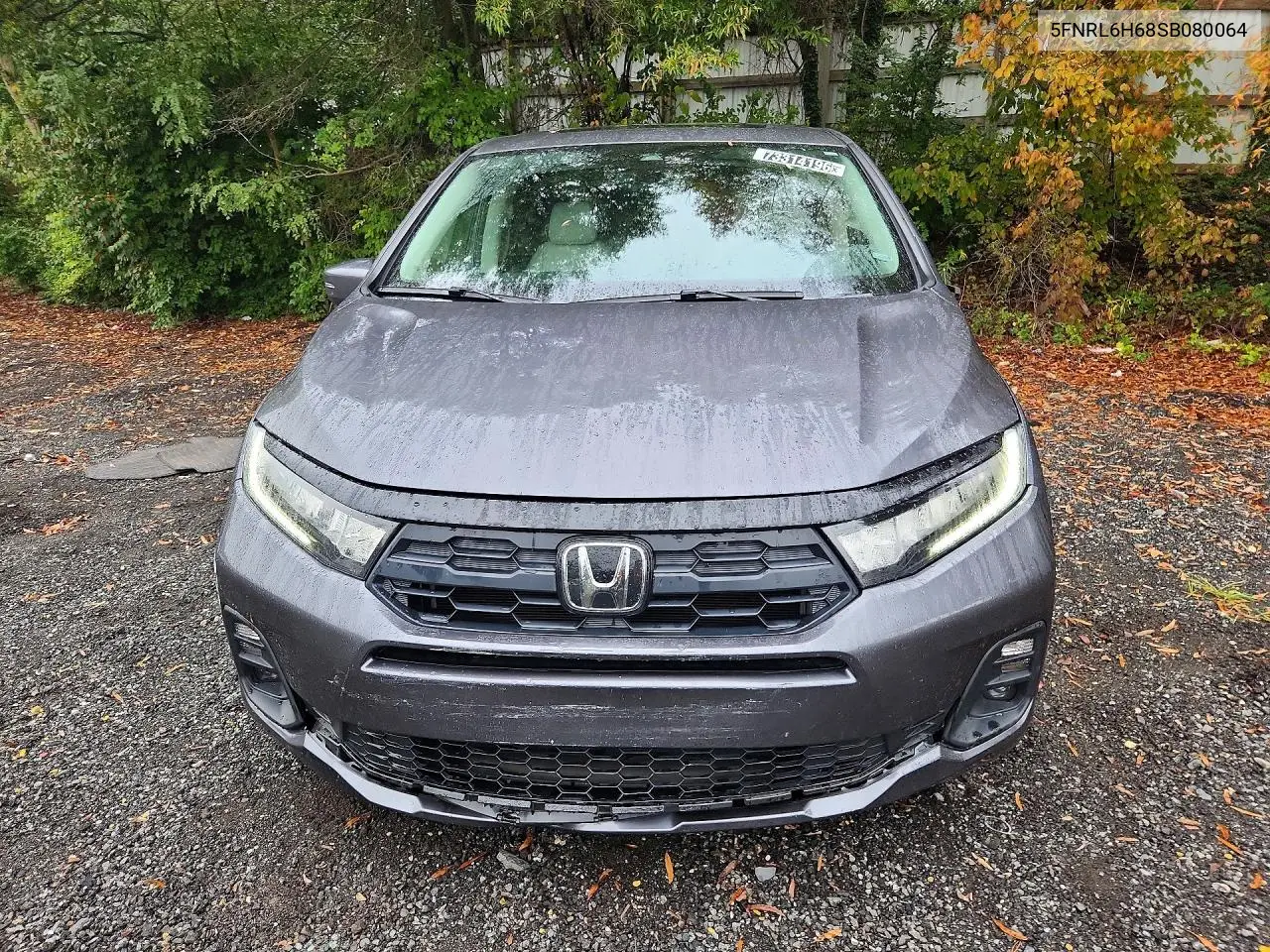 2025 HONDA ODYSSEY VIN 5FNRL6H68SB080064 — фото 5