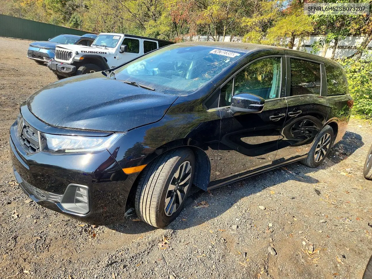 HONDA ODYSSEY 2025, VIN 5FNRL6H62SB073207