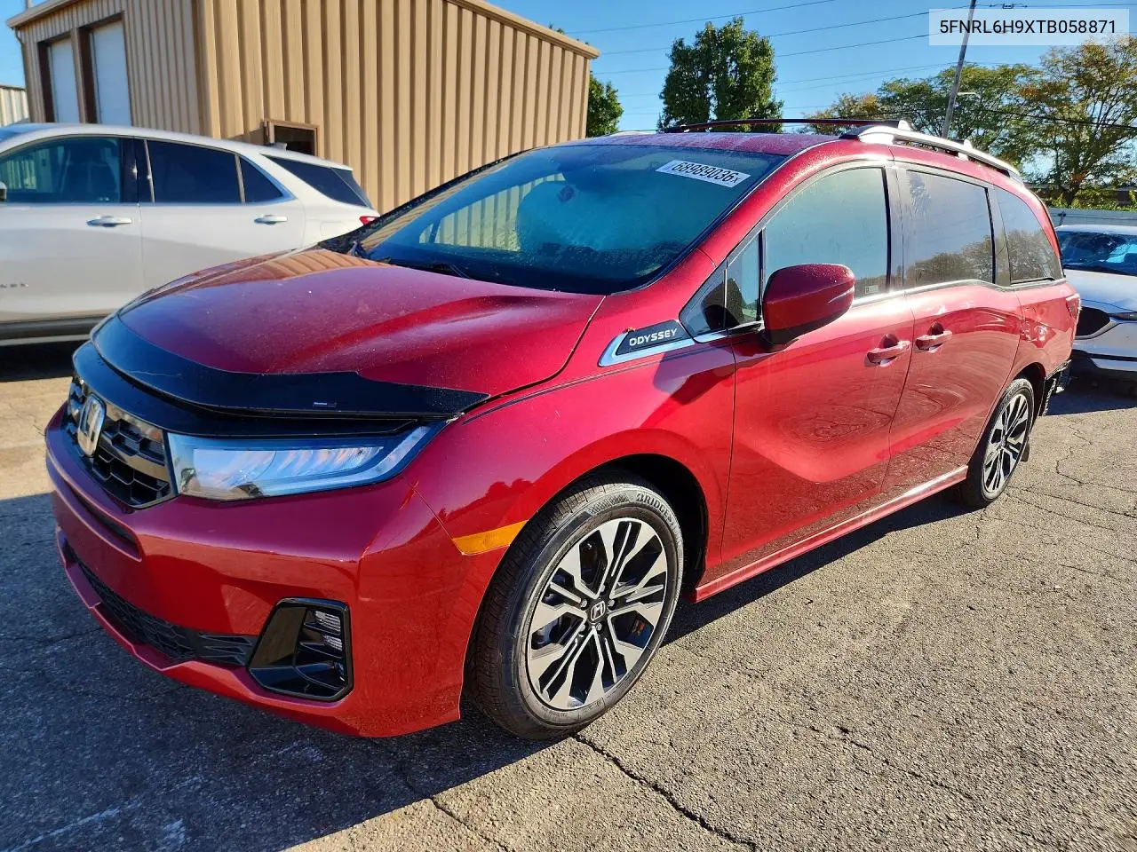 HONDA ODYSSEY 2026, VIN 5FNRL6H9XTB058871