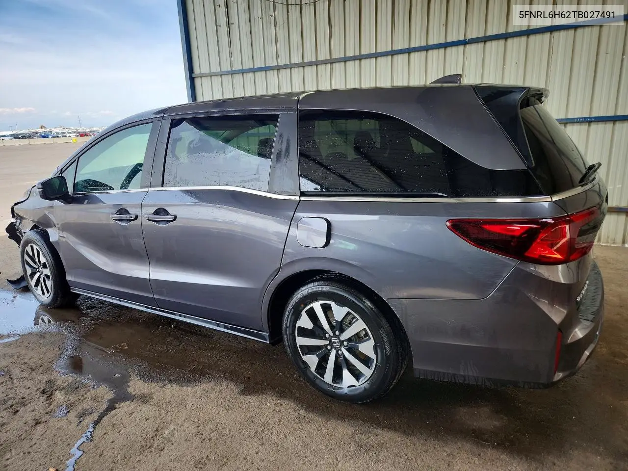 2026 HONDA ODYSSEY VIN 5FNRL6H62TB027491 — фото 2
