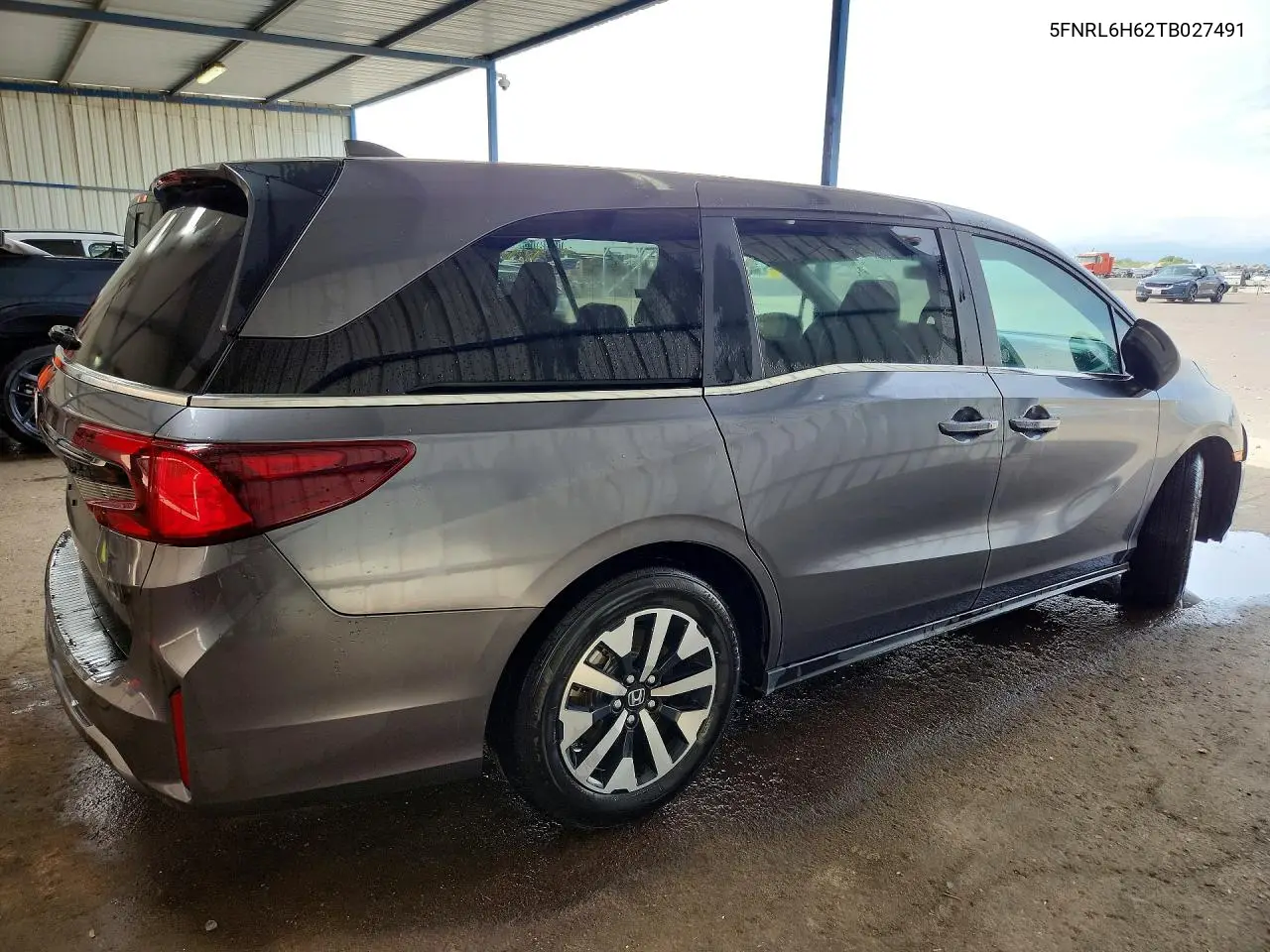 2026 HONDA ODYSSEY VIN 5FNRL6H62TB027491 — фото 3
