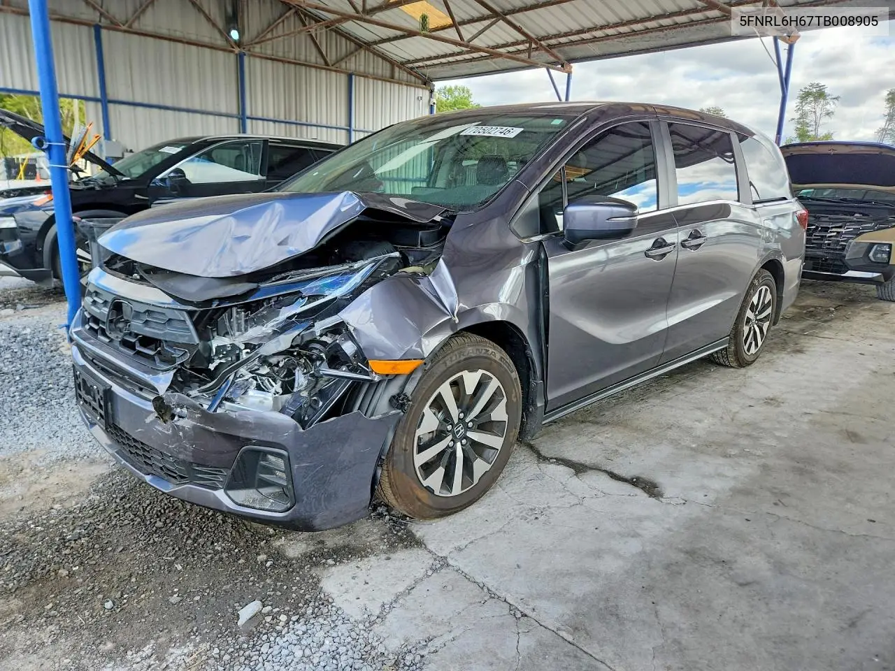 HONDA ODYSSEY 2026, VIN 5FNRL6H67TB008905