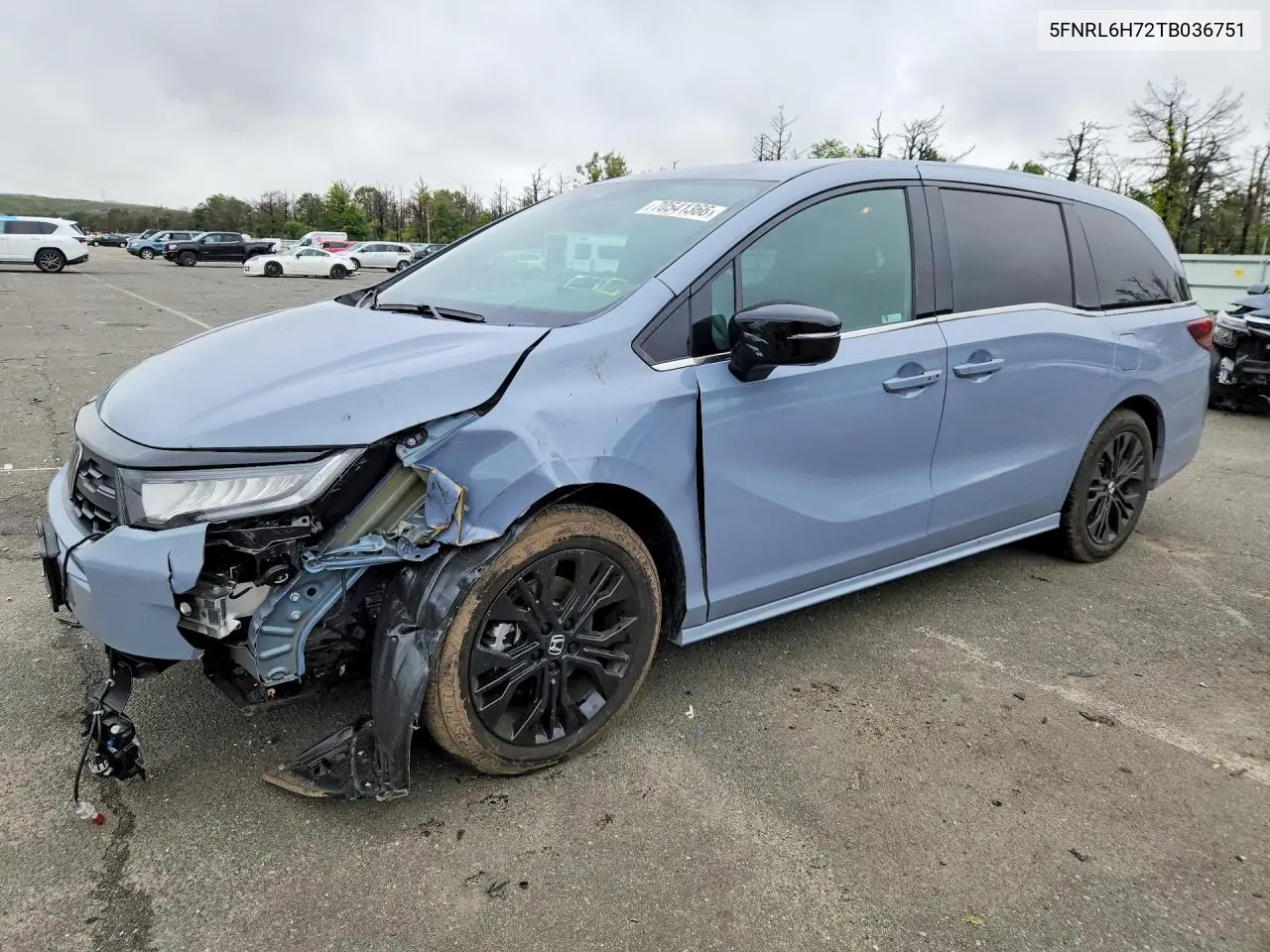 HONDA ODYSSEY 2026, VIN 5FNRL6H72TB036751