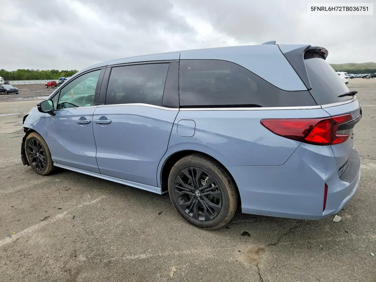 2026 HONDA ODYSSEY VIN 5FNRL6H72TB036751 — фото 2