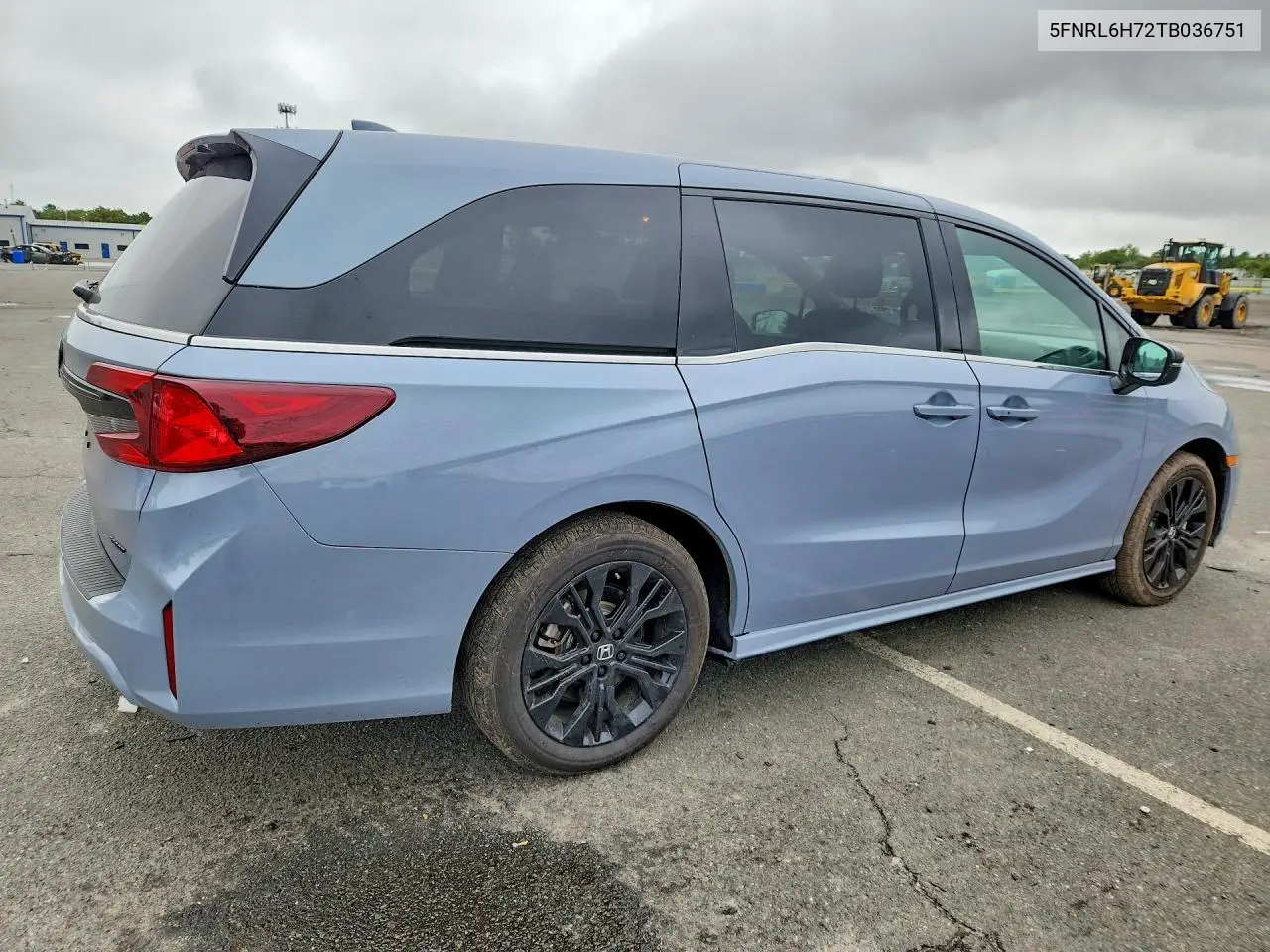 2026 HONDA ODYSSEY VIN 5FNRL6H72TB036751 — фото 3