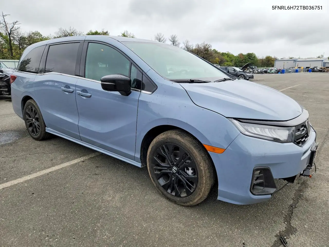 2026 HONDA ODYSSEY VIN 5FNRL6H72TB036751 — фото 4