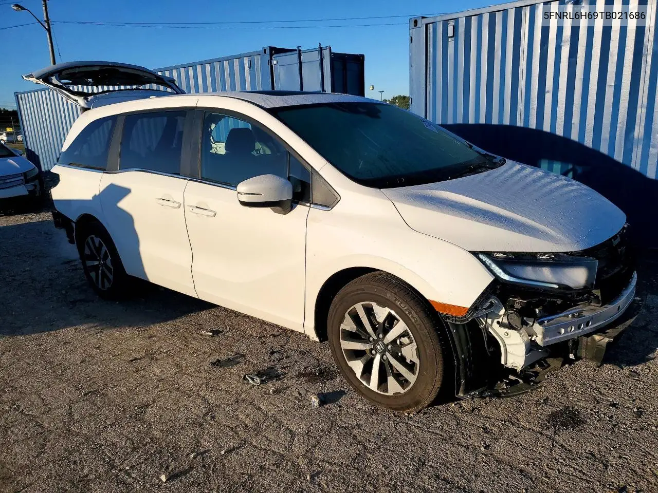 2026 HONDA ODYSSEY VIN 5FNRL6H69TB021686 — фото 4