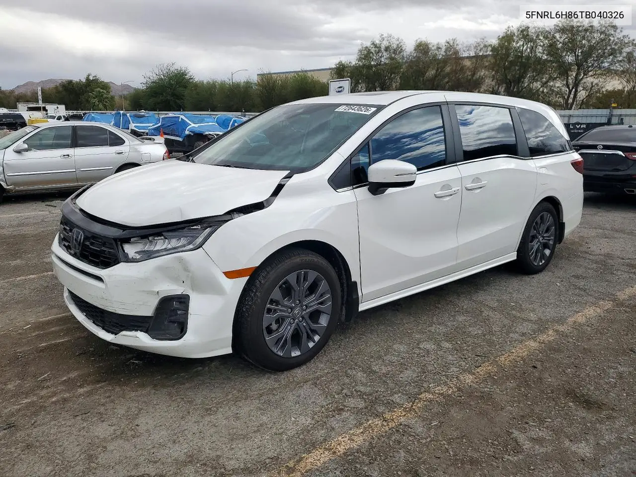 HONDA ODYSSEY 2026, VIN 5FNRL6H86TB040326