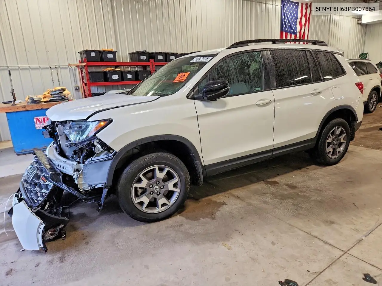 HONDA PASSPORT 2023, VIN 5FNYF8H68PB007864