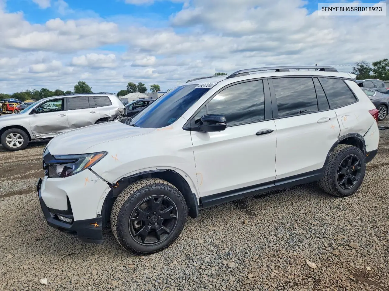 HONDA PASSPORT 2024, VIN 5FNYF8H65RB018923
