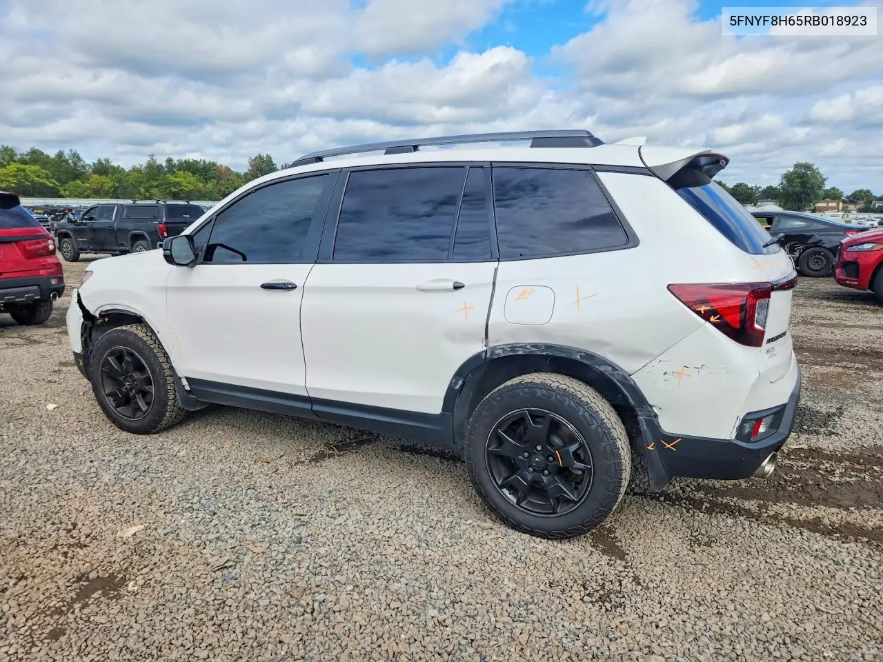 2024 HONDA PASSPORT VIN 5FNYF8H65RB018923 — фото 2