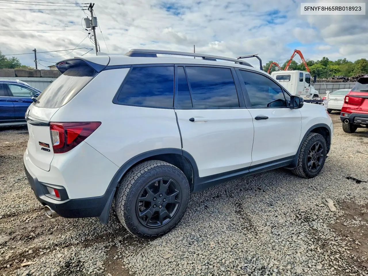2024 HONDA PASSPORT VIN 5FNYF8H65RB018923 — фото 3