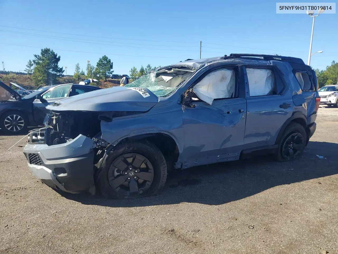 HONDA PASSPORT 2026, VIN 5FNYF9H31TB019814