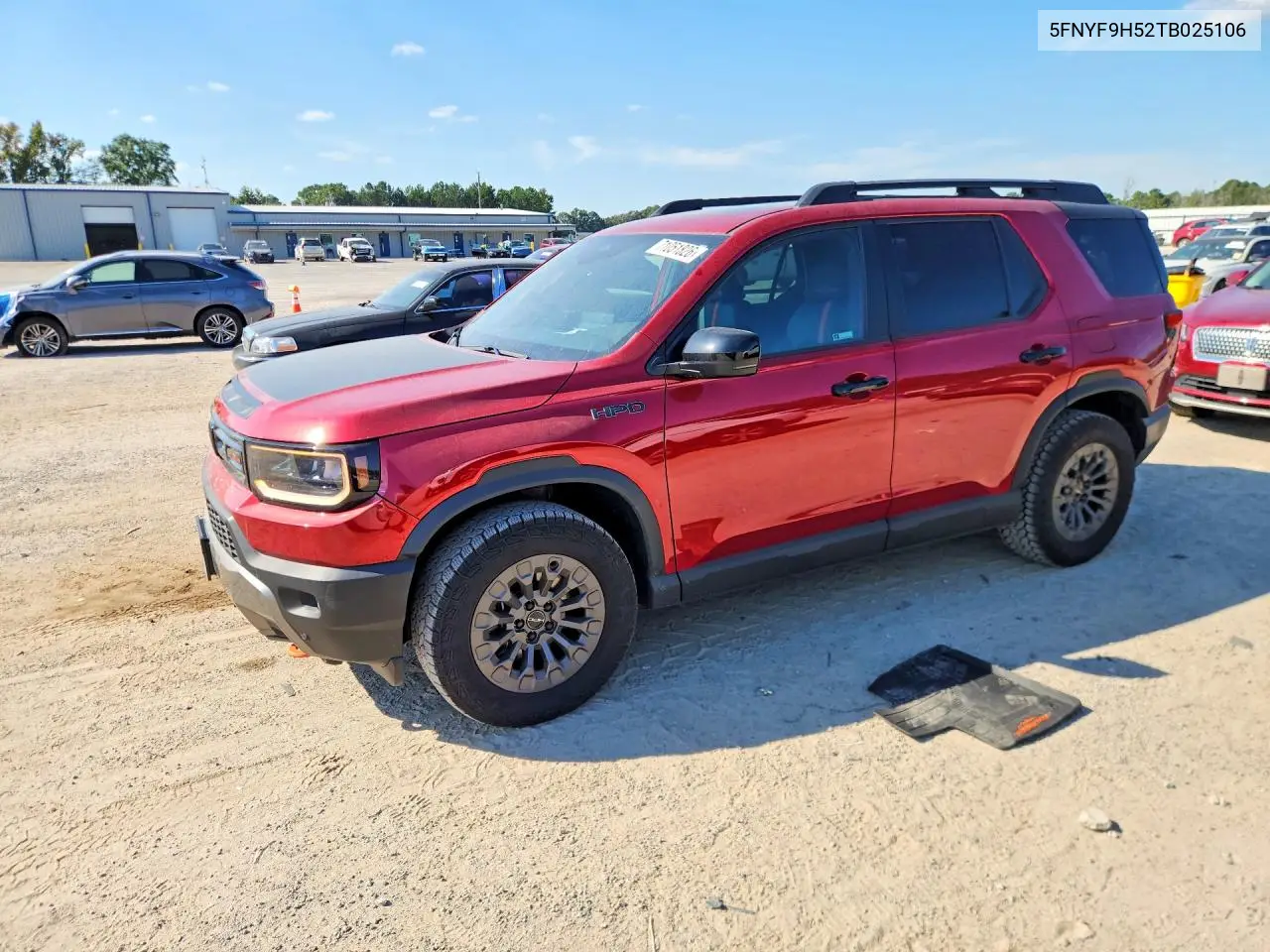 HONDA PASSPORT 2026, VIN 5FNYF9H52TB025106