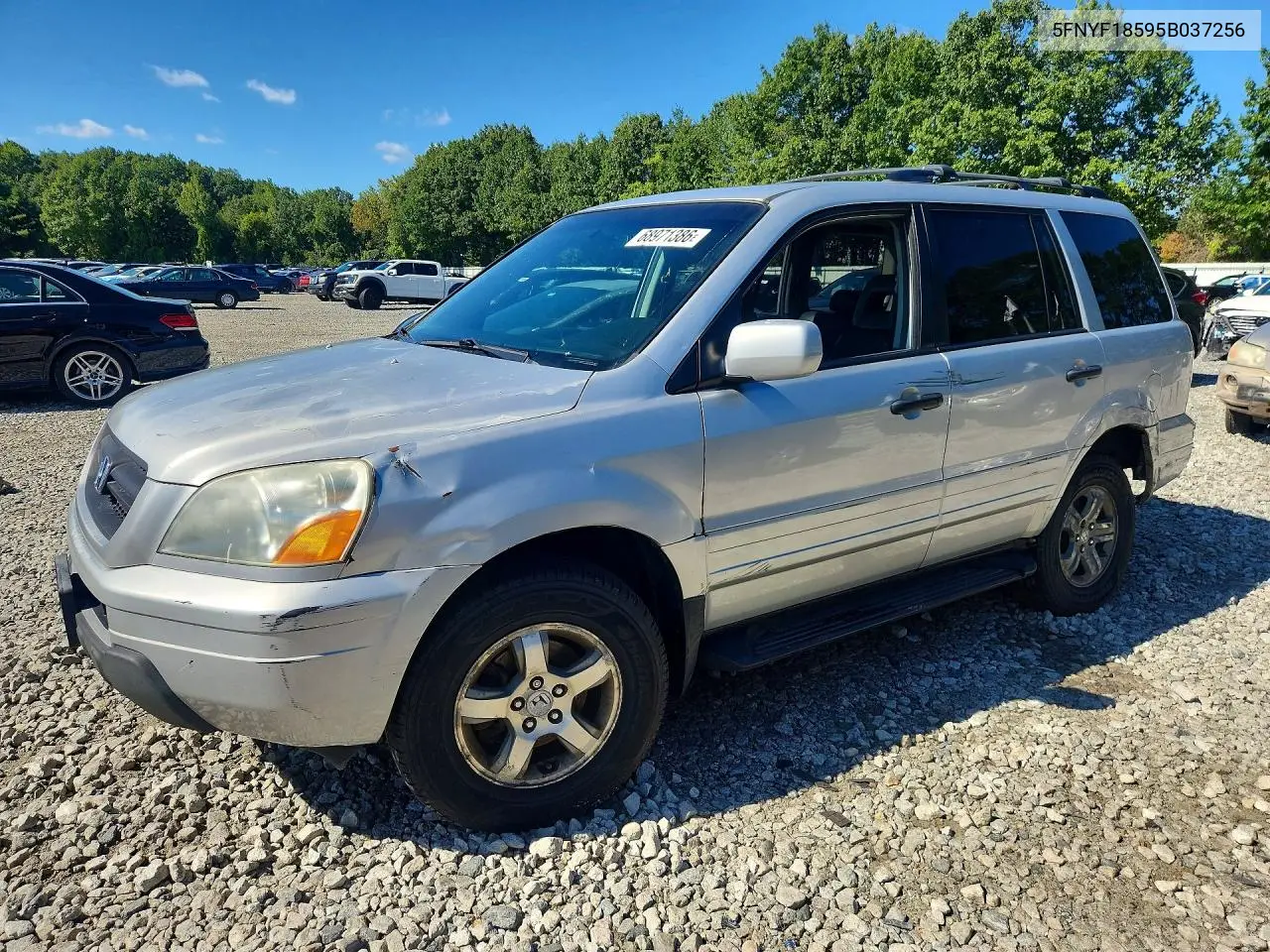 HONDA PILOT 2005, VIN 5FNYF18595B037256