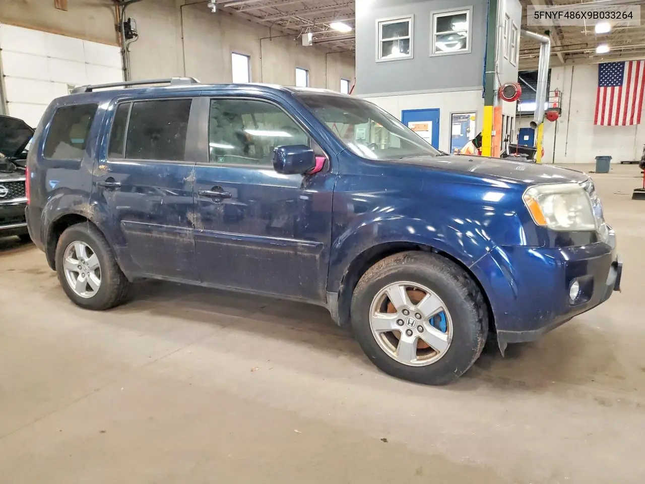 2009 HONDA PILOT VIN 5FNYF486X9B033264 — фото 4