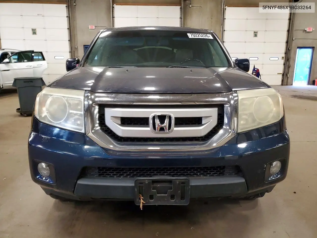 2009 HONDA PILOT VIN 5FNYF486X9B033264 — фото 5