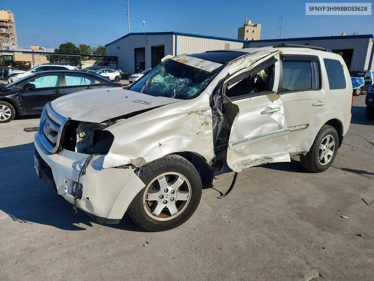 HONDA PILOT 2011, VIN 5FNYF3H99BB053628