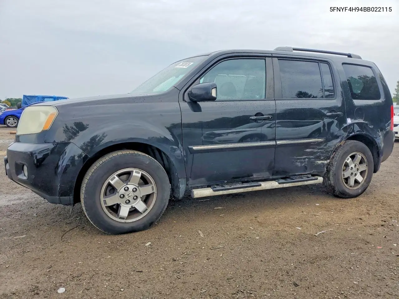 HONDA PILOT 2011, VIN 5FNYF4H94BB022115