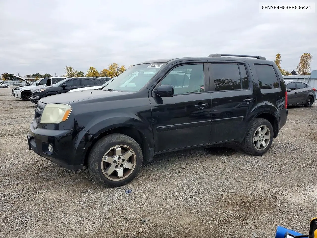 HONDA PILOT 2011, VIN 5FNYF4H53BB506421