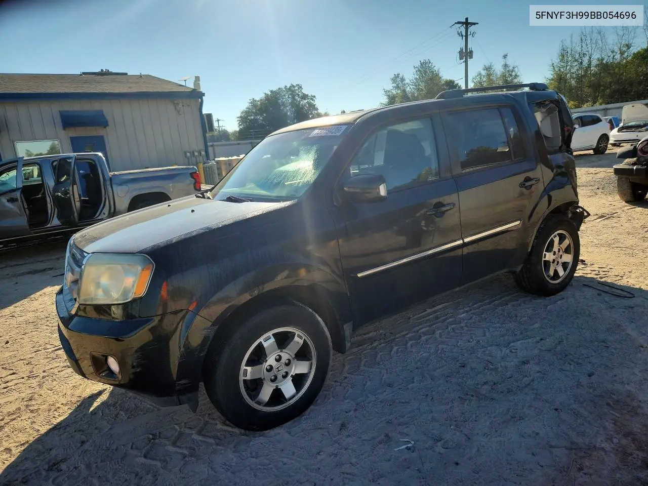 HONDA PILOT 2011, VIN 5FNYF3H99BB054696