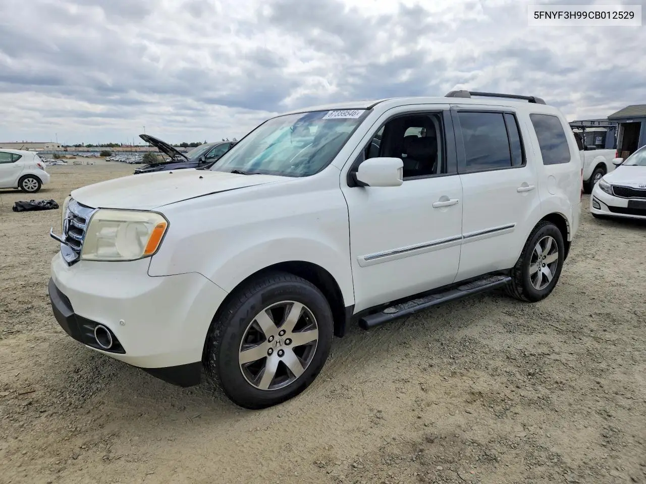 HONDA PILOT 2012, VIN 5FNYF3H99CB012529