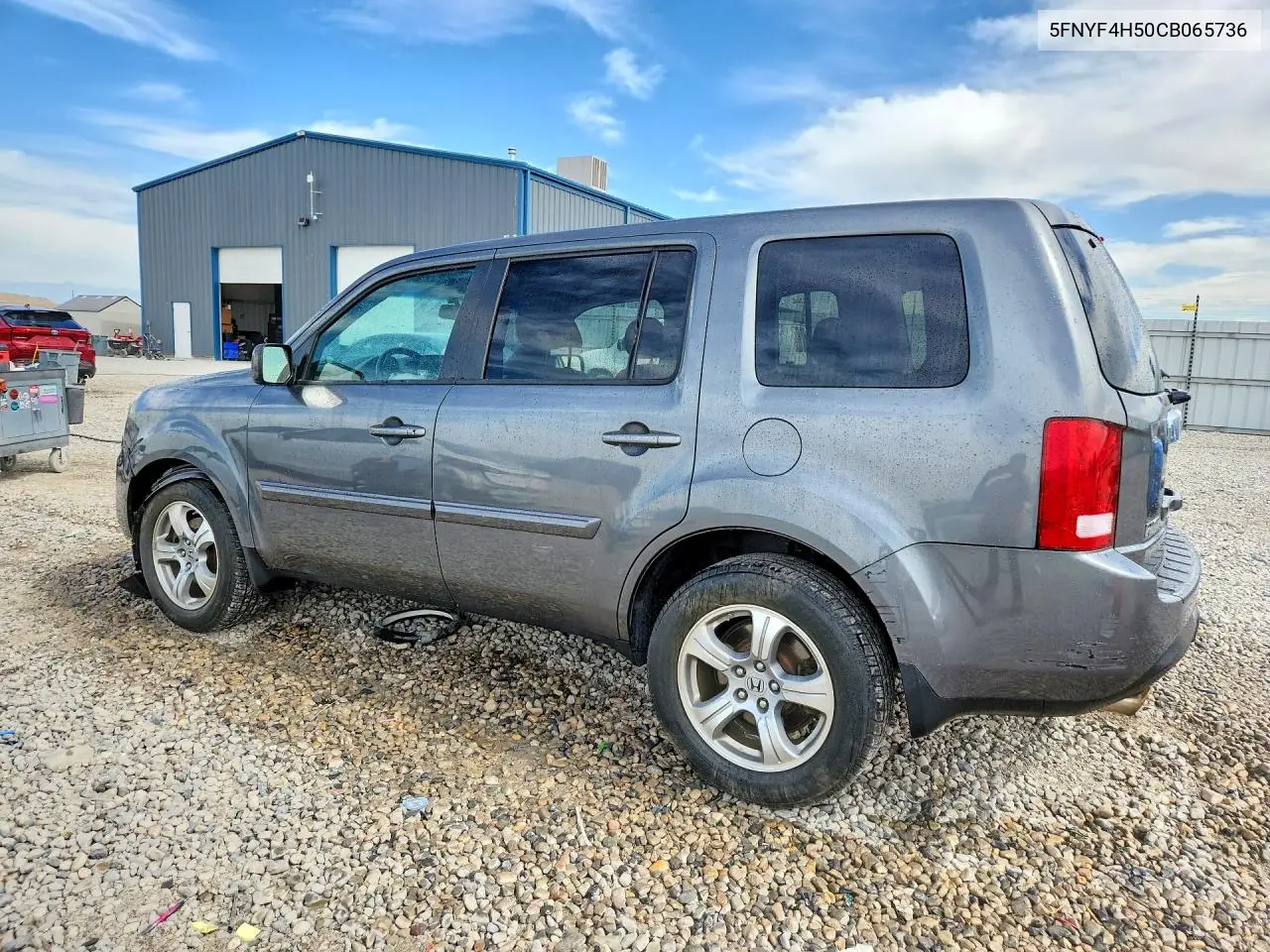 2012 HONDA PILOT VIN 5FNYF4H50CB065736 — фото 2