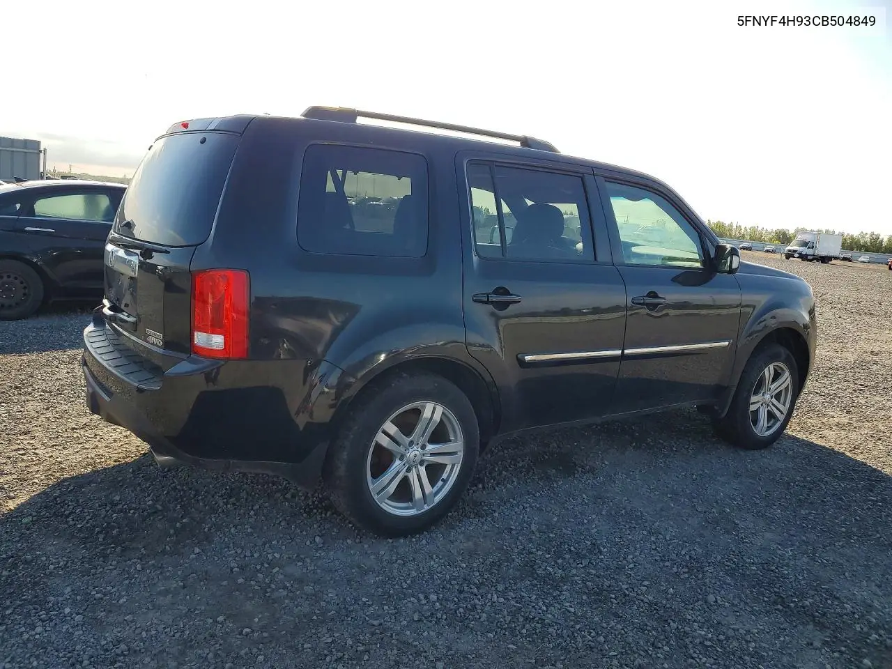 2012 HONDA PILOT VIN 5FNYF4H93CB504849 — фото 2