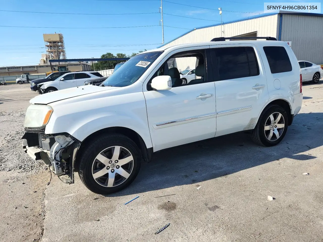 HONDA PILOT 2012, VIN 5FNYF4H96CB061354