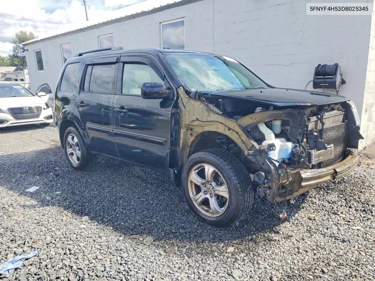 2013 HONDA PILOT VIN 5FNYF4H53DB025345 — фото 4