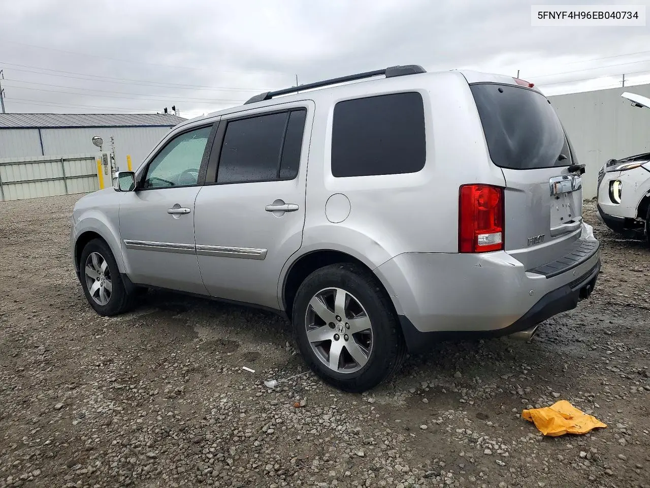 2014 HONDA PILOT VIN 5FNYF4H96EB040734 — фото 2