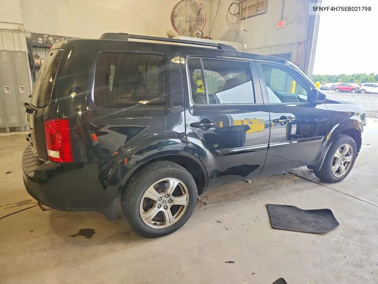 2014 HONDA PILOT VIN 5FNYF4H75EB021798 — фото 3