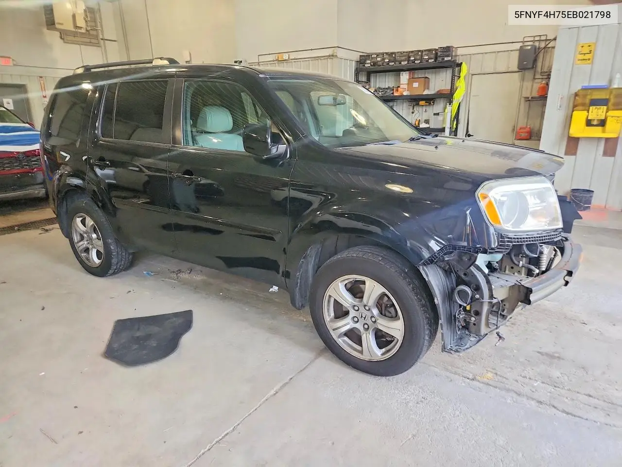 2014 HONDA PILOT VIN 5FNYF4H75EB021798 — фото 4