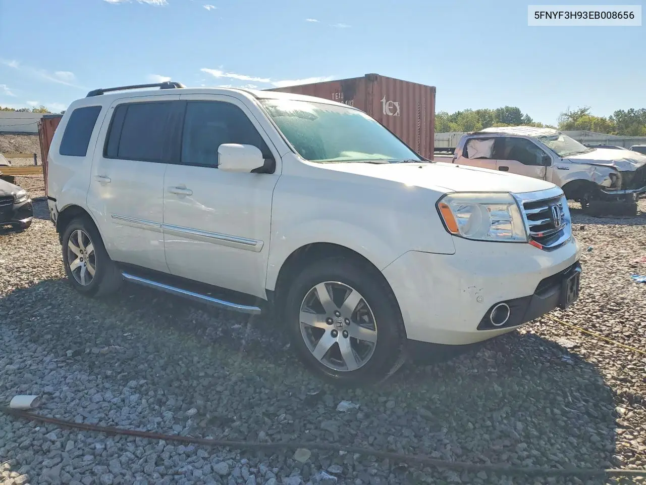 2014 HONDA PILOT VIN 5FNYF3H93EB008656 — фото 4