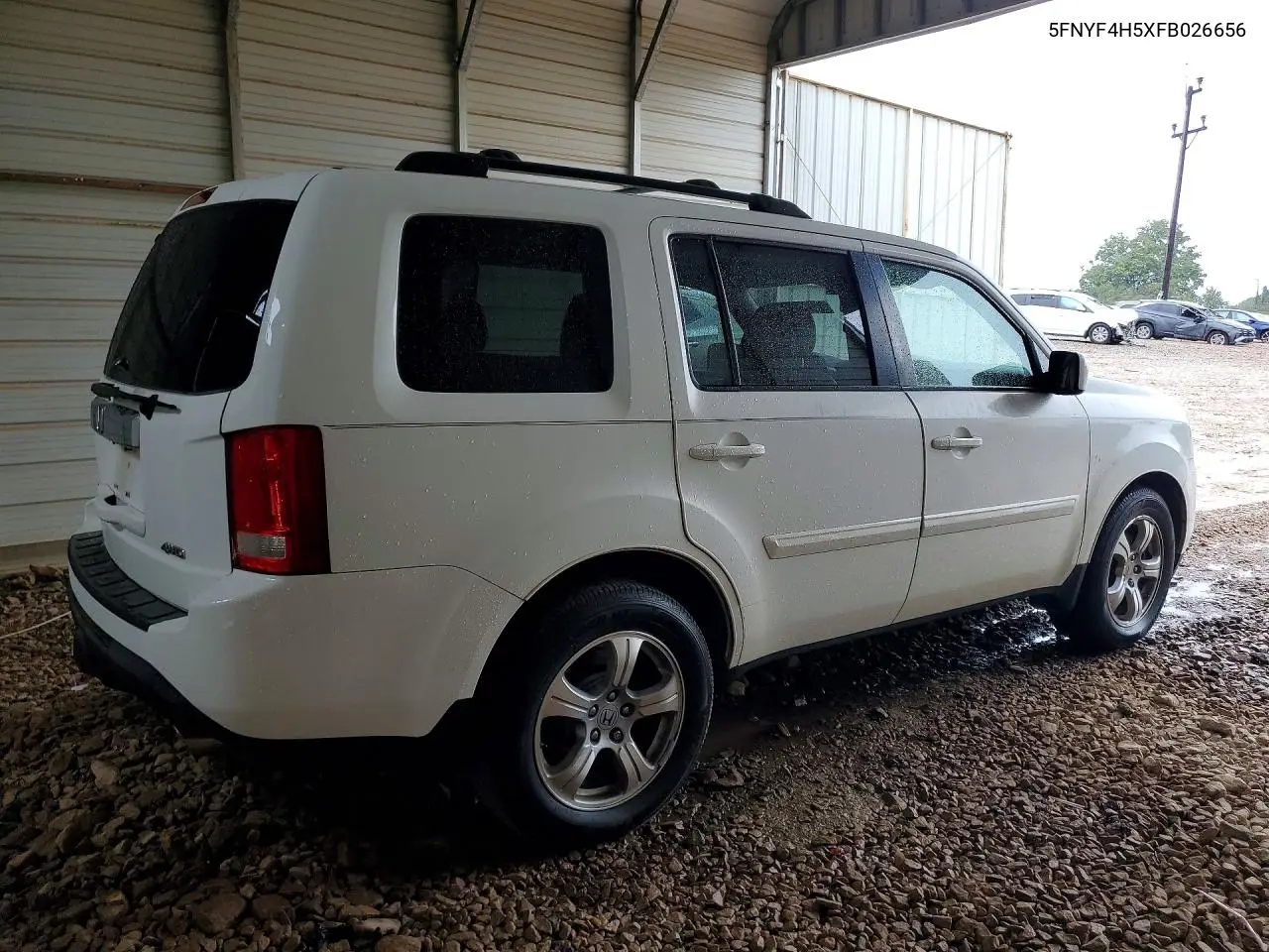 2015 HONDA PILOT VIN 5FNYF4H5XFB026656 — фото 3