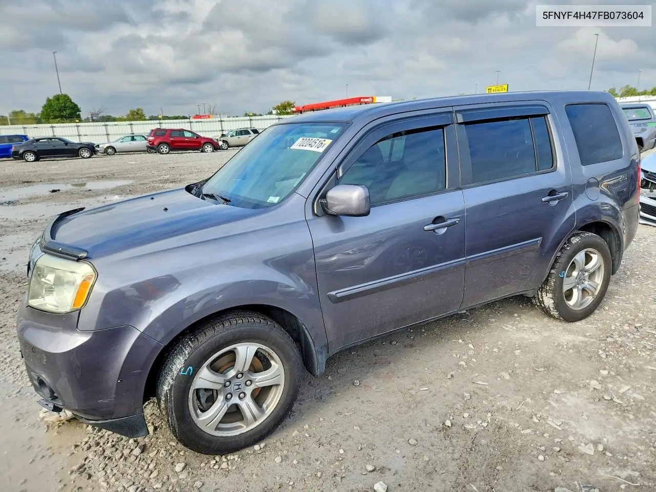 HONDA PILOT 2015, VIN 5FNYF4H47FB073604