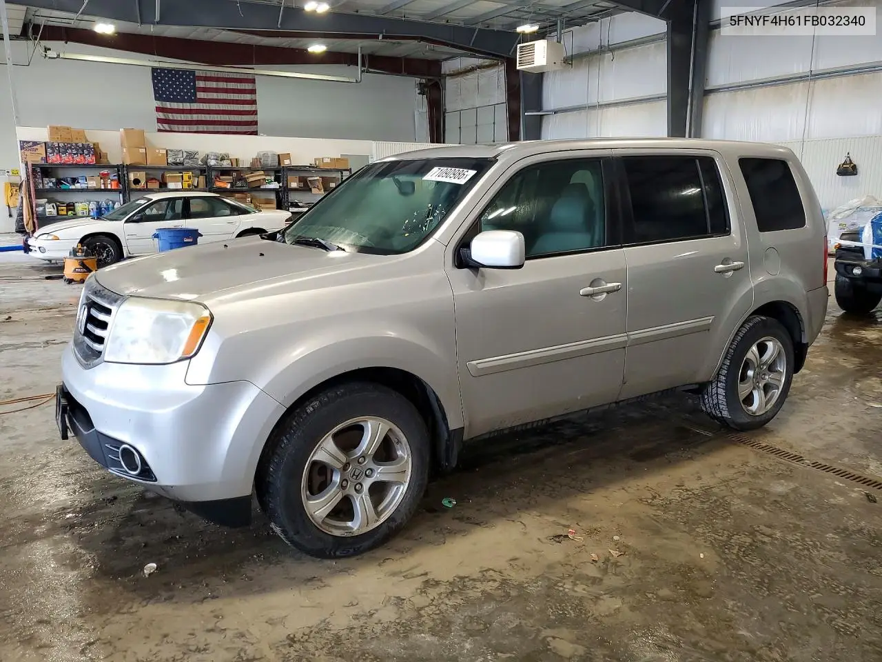 HONDA PILOT 2015, VIN 5FNYF4H61FB032340