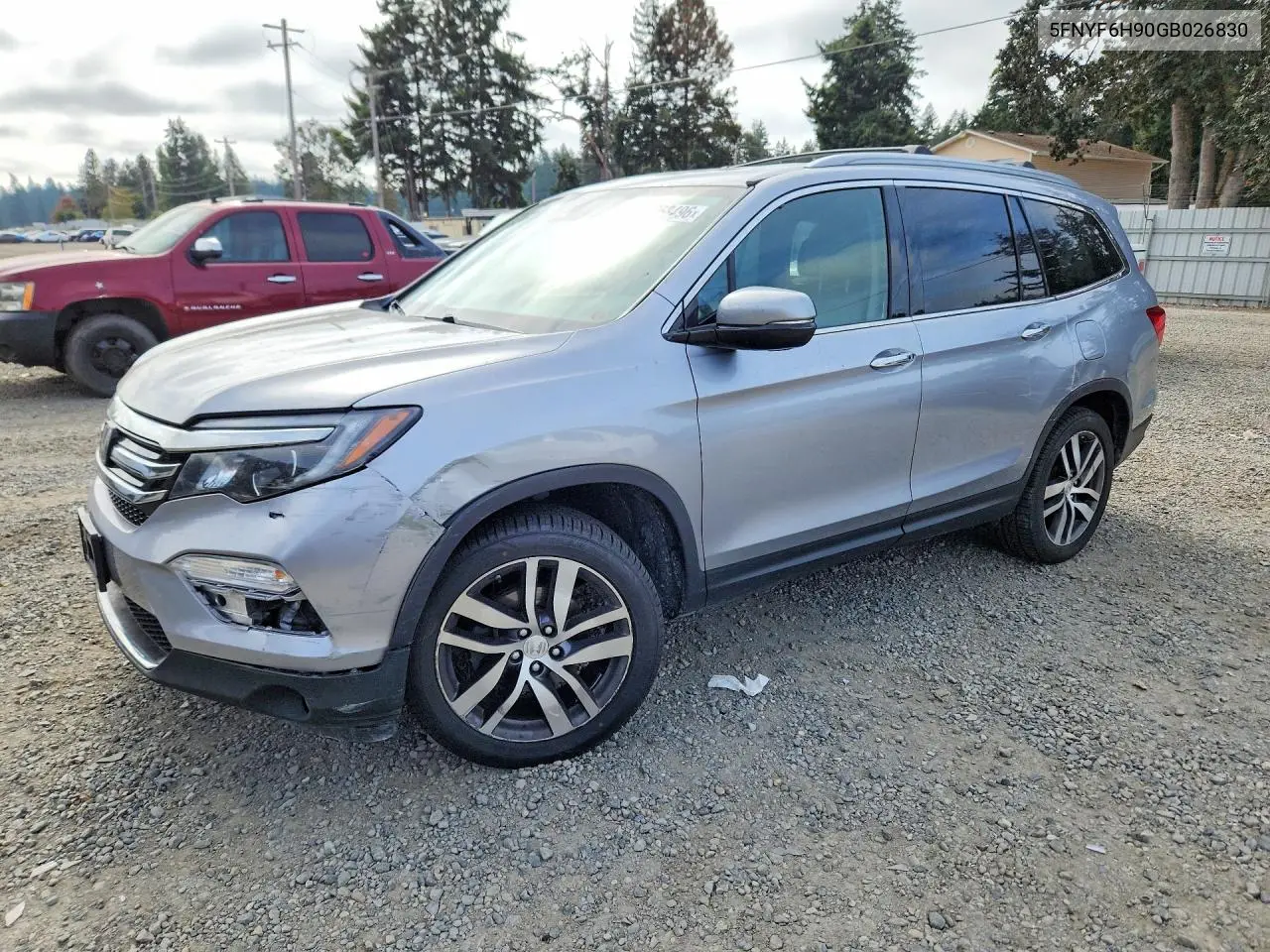 HONDA PILOT 2016, VIN 5FNYF6H90GB026830