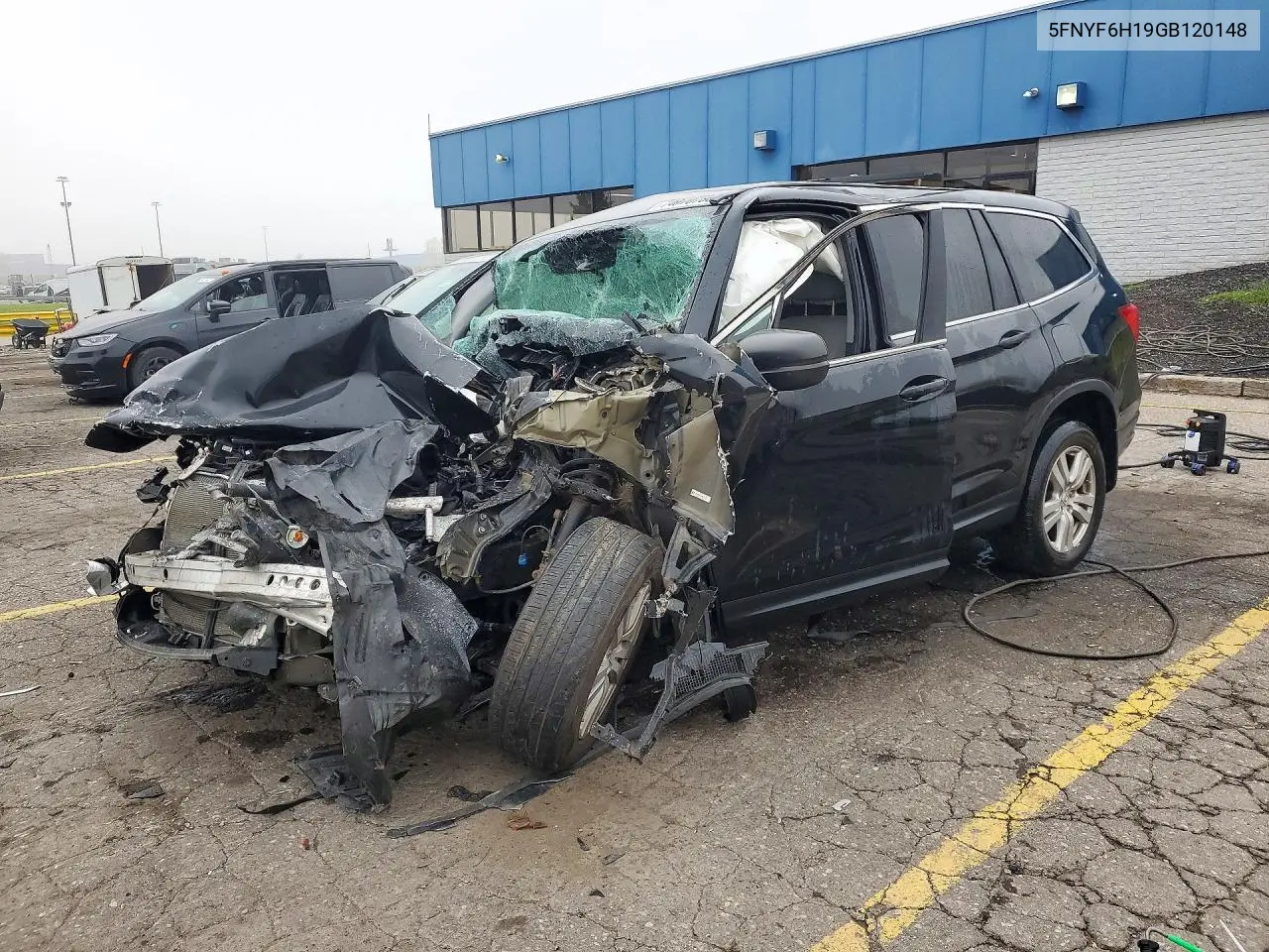 HONDA PILOT 2016, VIN 5FNYF6H19GB120148