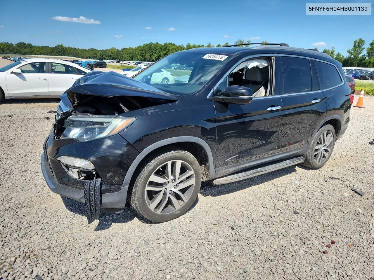 HONDA PILOT 2017, VIN 5FNYF6H04HB001139