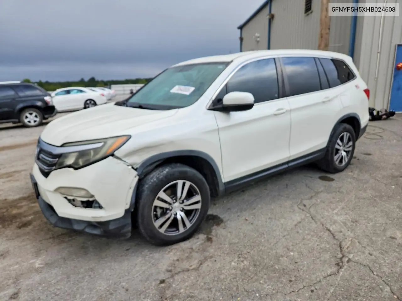 HONDA PILOT 2017, VIN 5FNYF5H5XHB024608