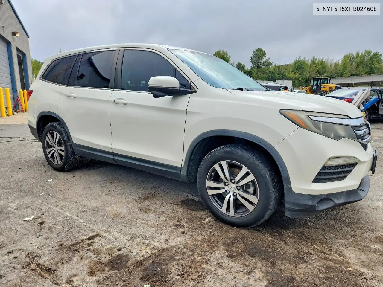 2017 HONDA PILOT VIN 5FNYF5H5XHB024608 — фото 4